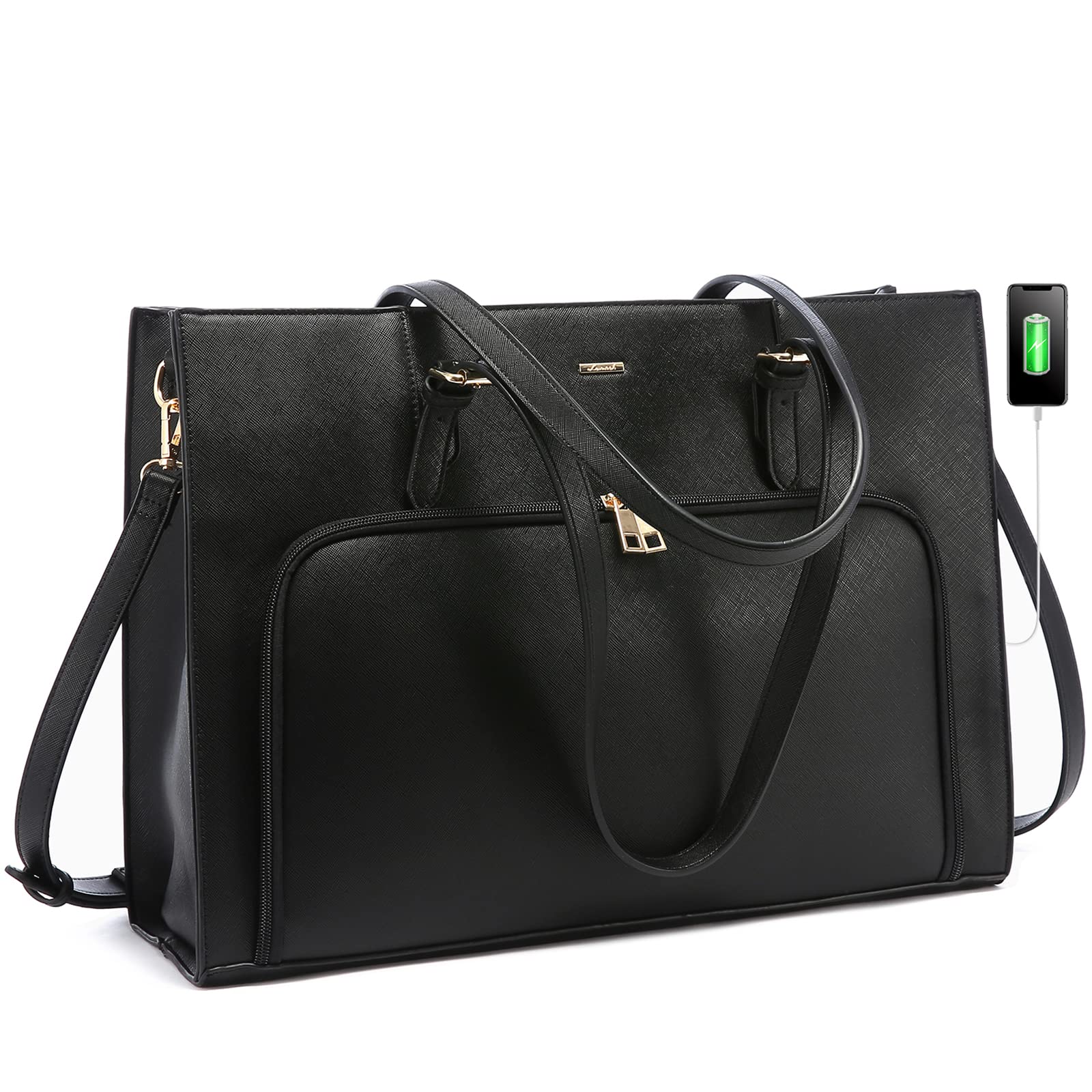 Foto 2 pulgar | Bolsa De Trabajo Impermeable Lovevook Para Portátil De 15.6 Pulgadas Para Mujer - Venta Internacional.