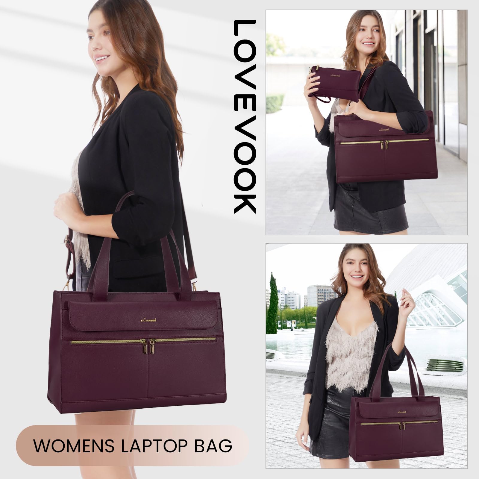 Foto 2 | Portátil Lovevook Para Mujer  15.6 Pulgadas  Piel  Color Fucsia - Venta Internacional.