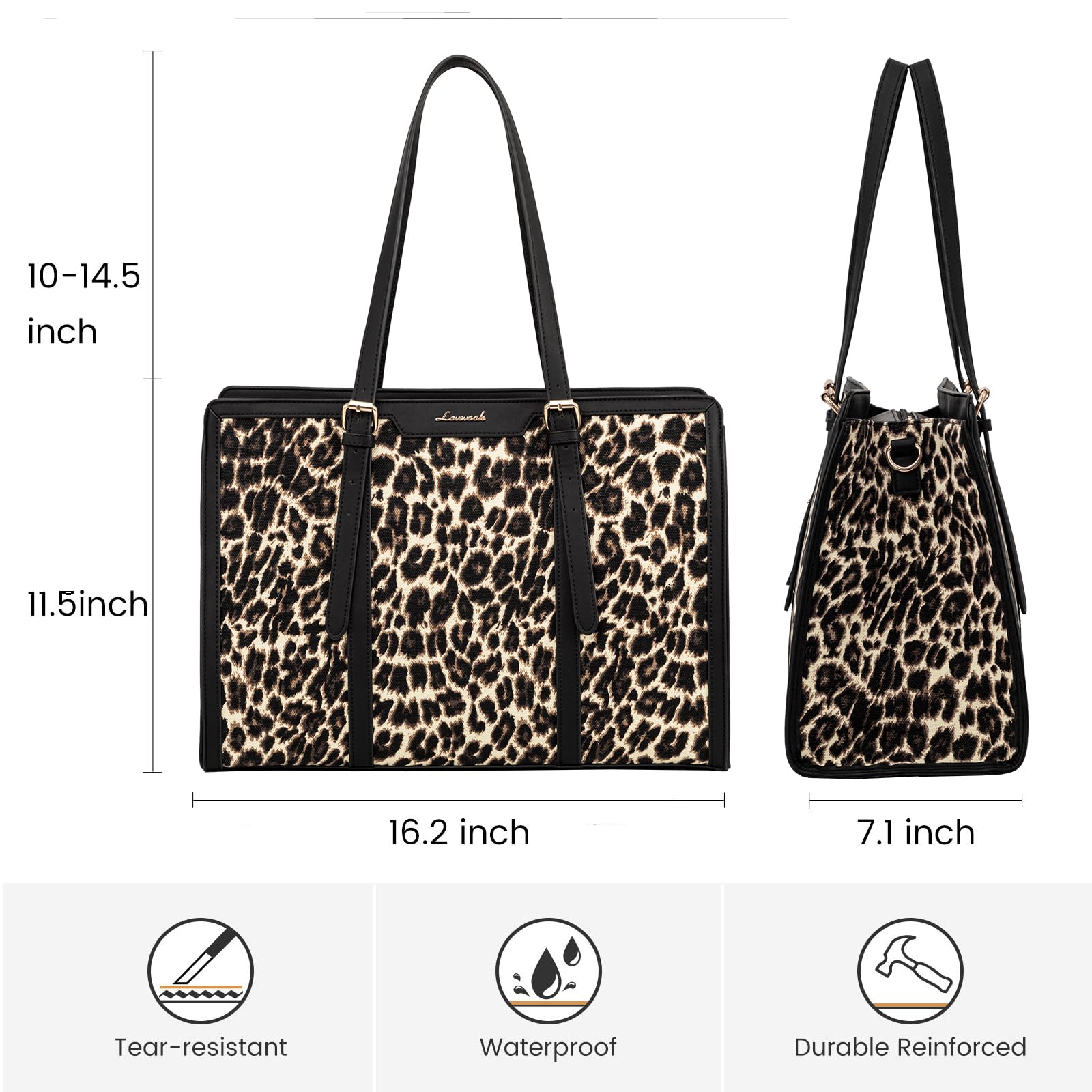 Foto 5 pulgar | Bolsa De Lona Lovevook Para Portátil De 15.6 Pulgadas Con Bolso De Mano Para Mujer - Venta Internacional.