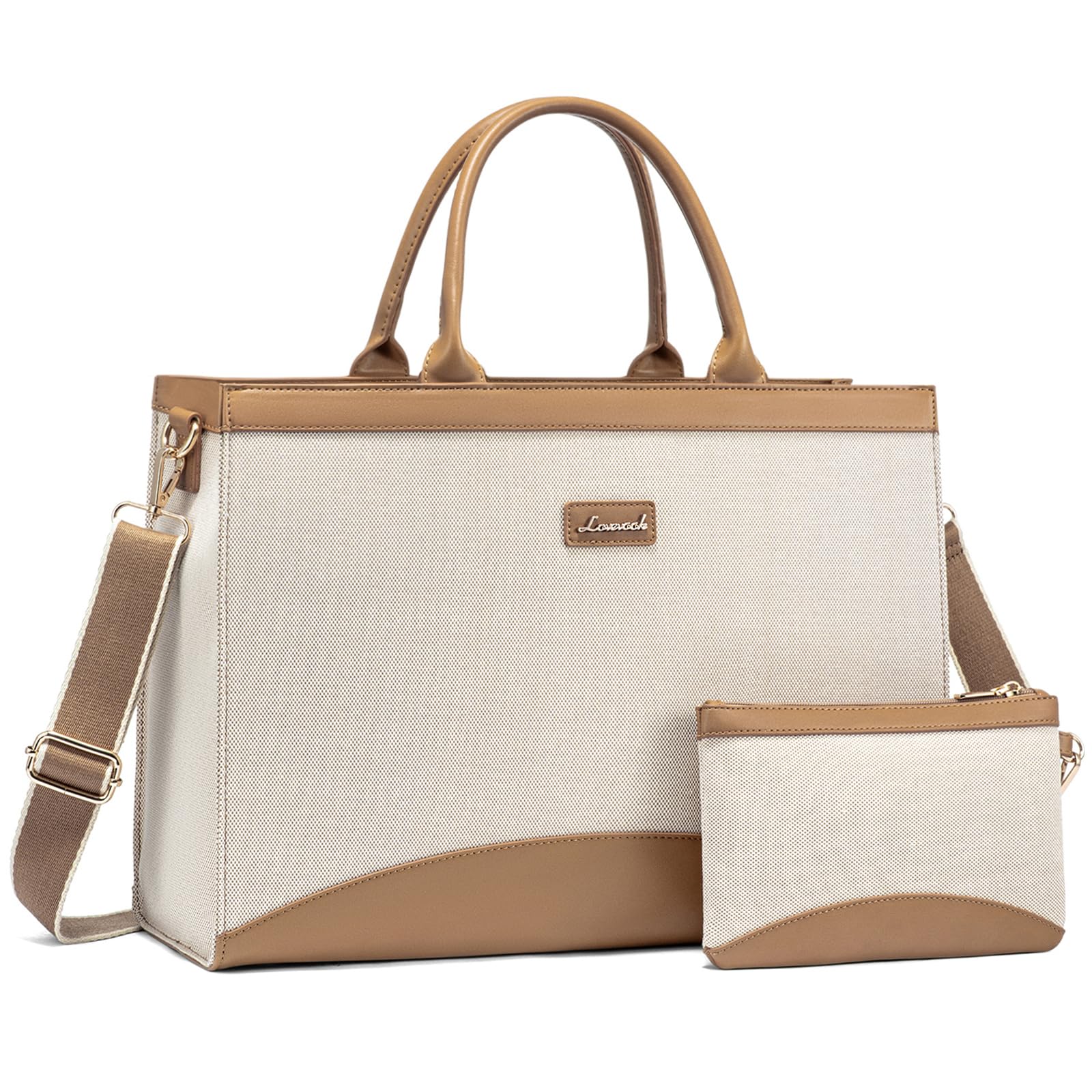 Foto 2 pulgar | Bolsa Para Portátil Lovevook Para Mujer De 15.6 Pulgadas Con Bolso De Mano  Color Marrón - Venta Internacional.