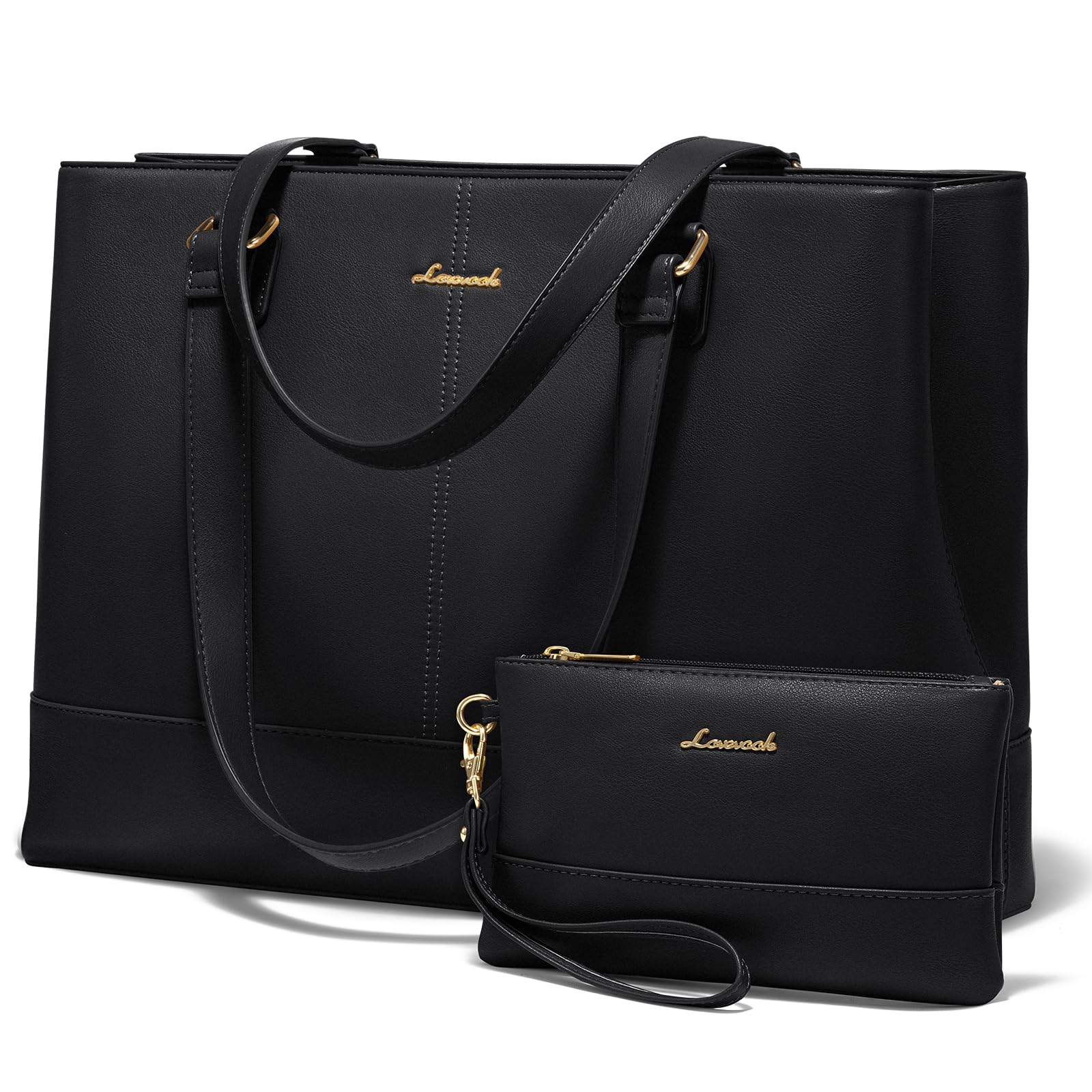 Foto 1 | Bolsa De Mano Para Portátil Lovevook Para Mujer De 15.6 Pulgadas  Piel Impermeable - Venta Internacional.