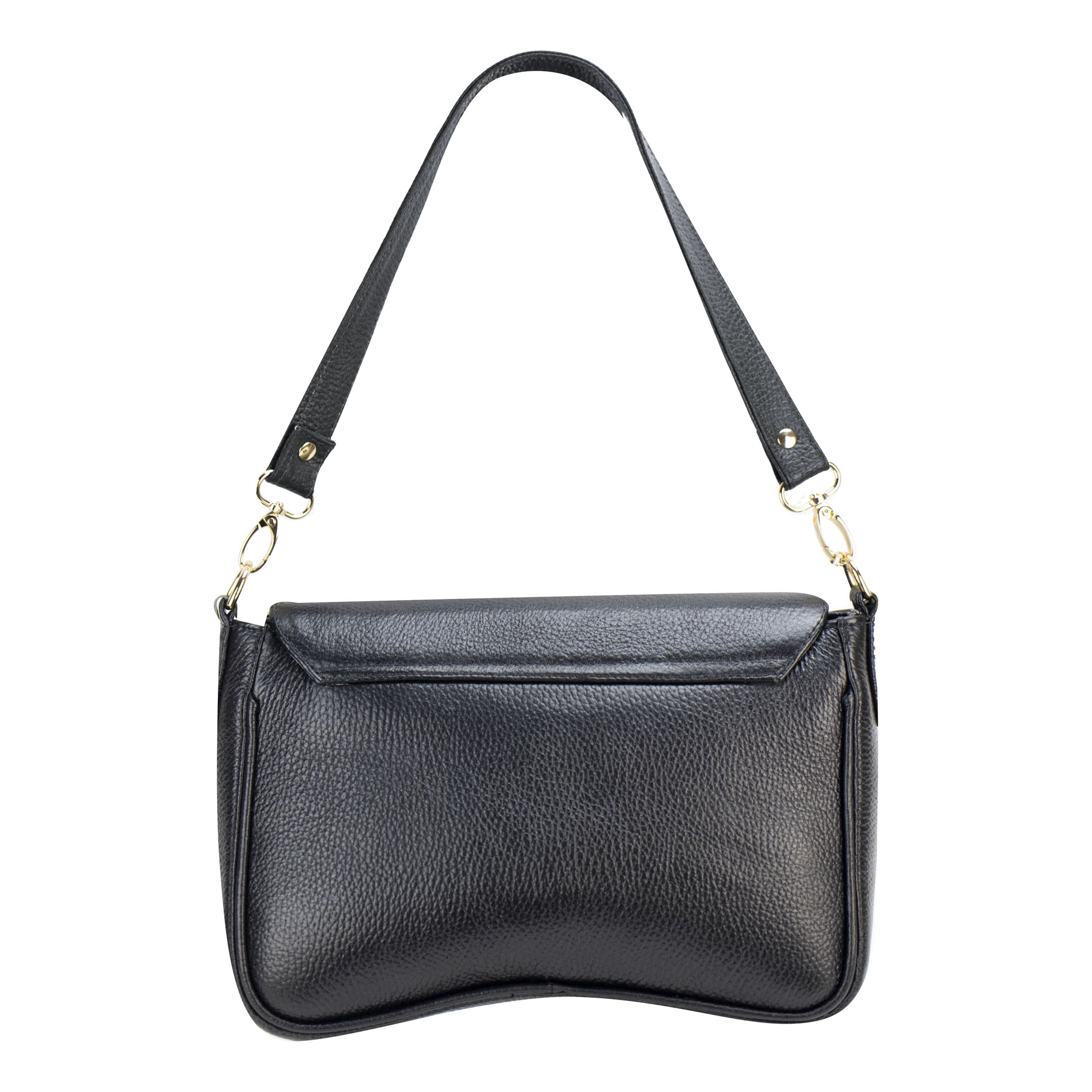 Foto 3 | Bolso Para Dama Negro Piel  Ximena Nueva Imagen