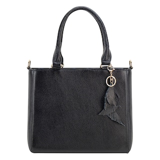 Foto 1 | Bolso Para Dama Negro Piel Cristina Nueva Imagen