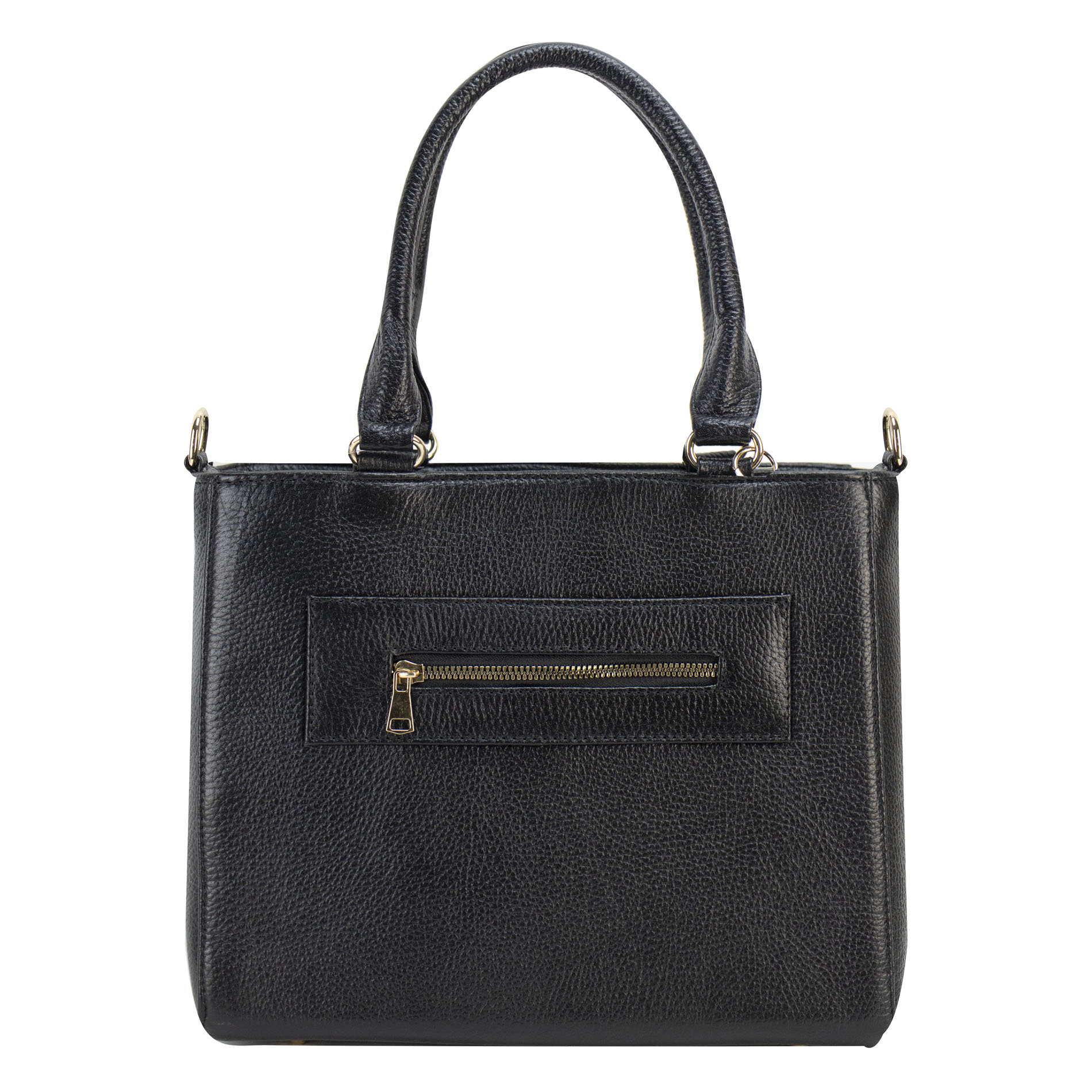 Foto 3 | Bolso Para Dama Negro Piel  Cristina Nueva Imagen