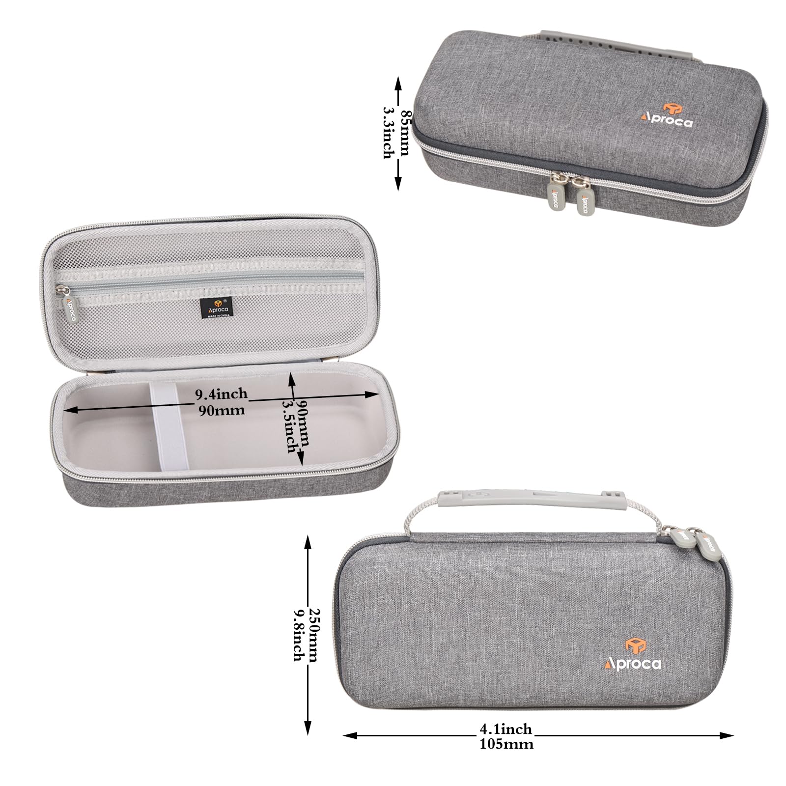 Foto 7 pulgar | Estuche De Viaje Aproca Grey Para Waterpik Wf-02 Flosser - Venta Internacional.