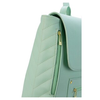 Foto 3 | Mochila para Dama Nueva Imagen color Menta Dapra Capitonado Sintético África