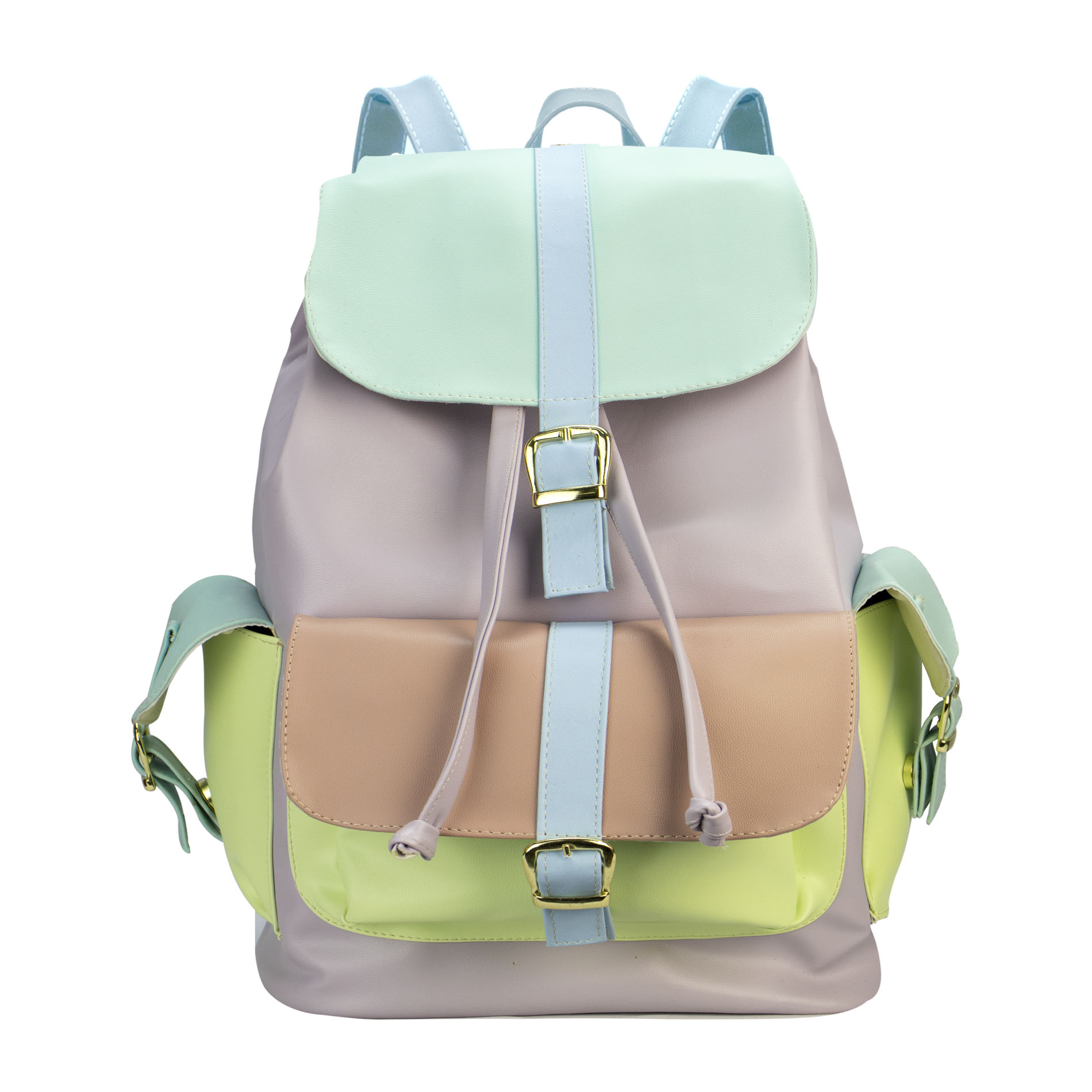 Mochila para Dama Nueva Imagen Multicolor Cabra Pastel Sintético Pandora