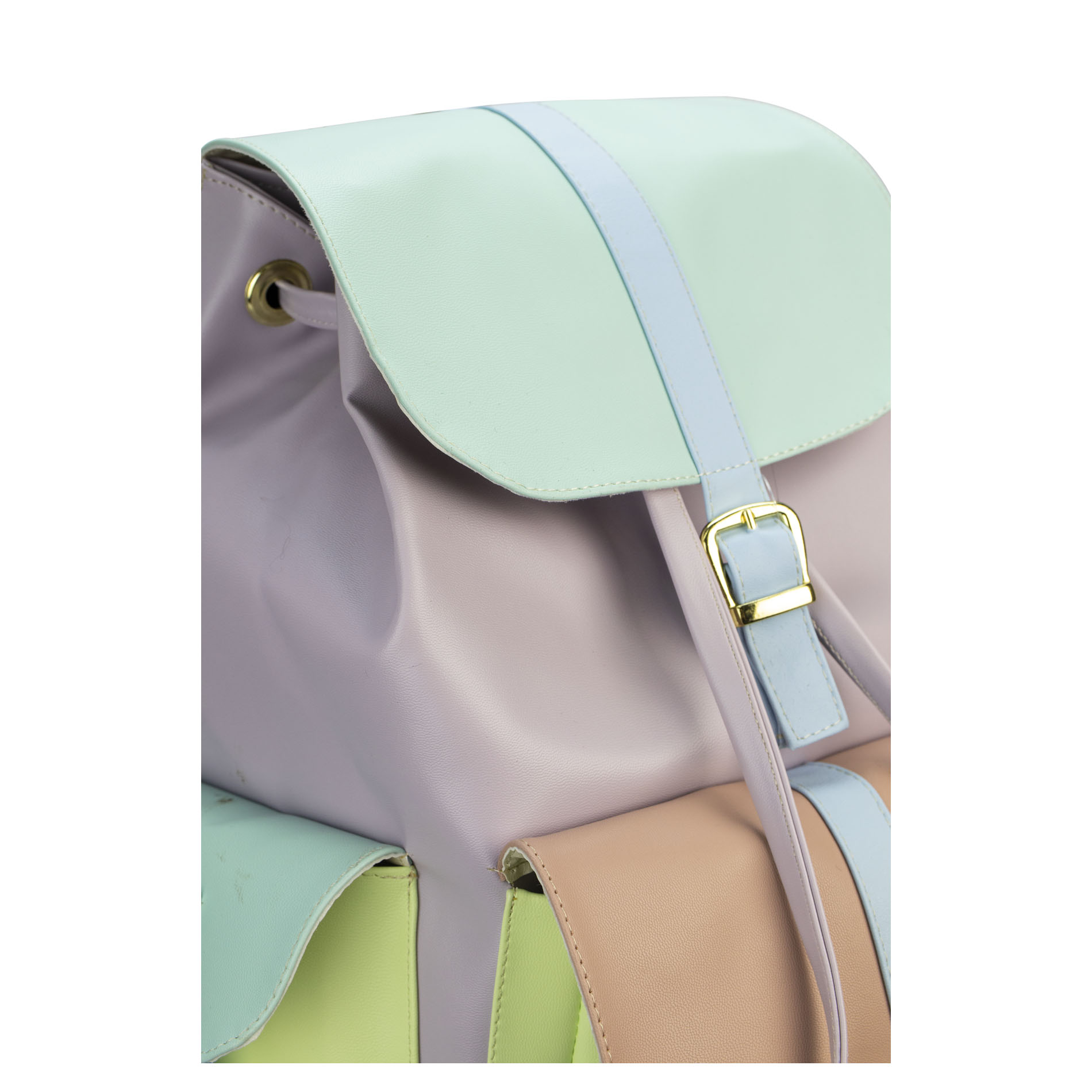 Foto 3 | Mochila para Dama Nueva Imagen Multicolor Cabra Pastel Sintético Pandora