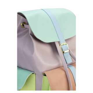 Foto 3 | Mochila para Dama Nueva Imagen Multicolor Cabra Pastel Sintético Pandora