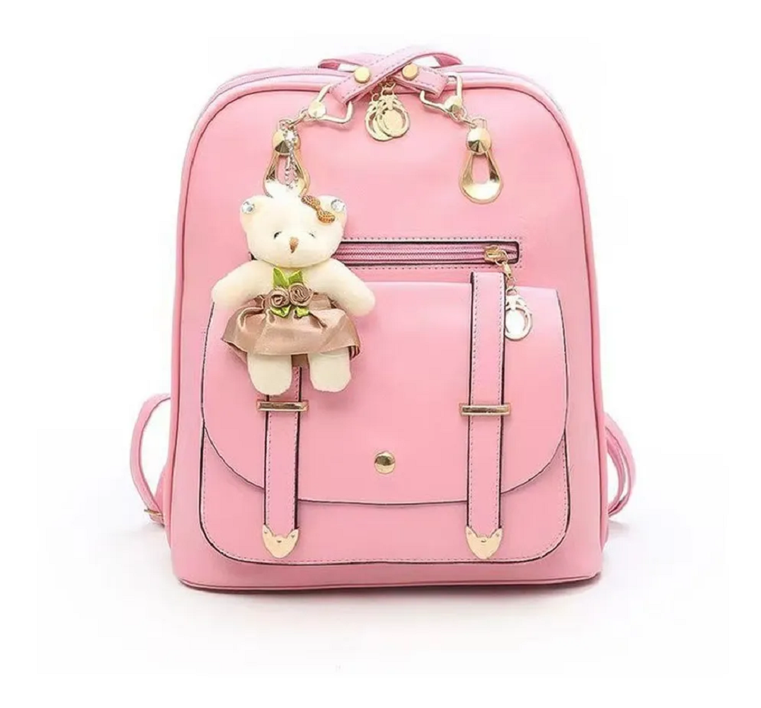 Foto 1 | Mochila para Mujer Colgante con Juguete de Oso