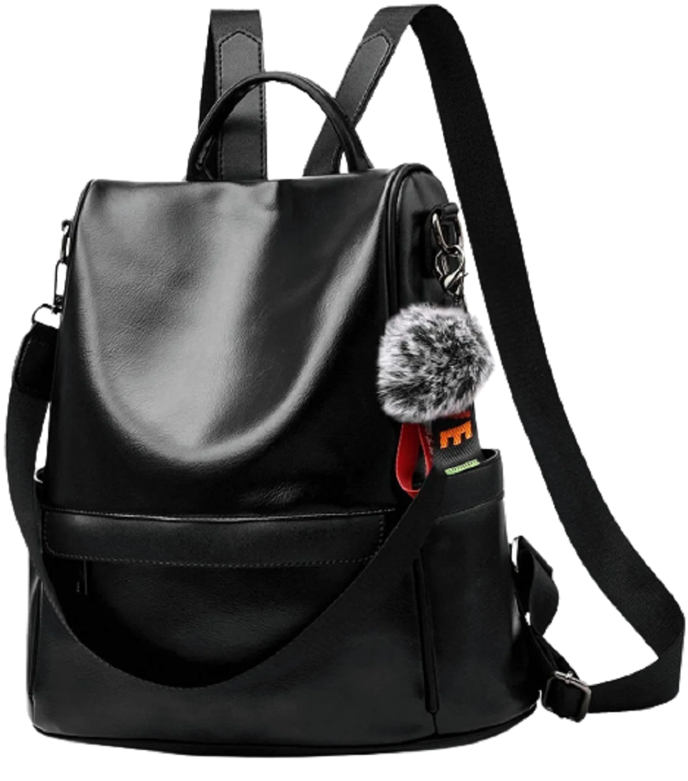 Mochila Malubero color Negro para Mujer Impermeable