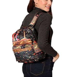 Foto 2 | Mochila Casual Us Urban color Negro para Dama de 13 Pulgadas