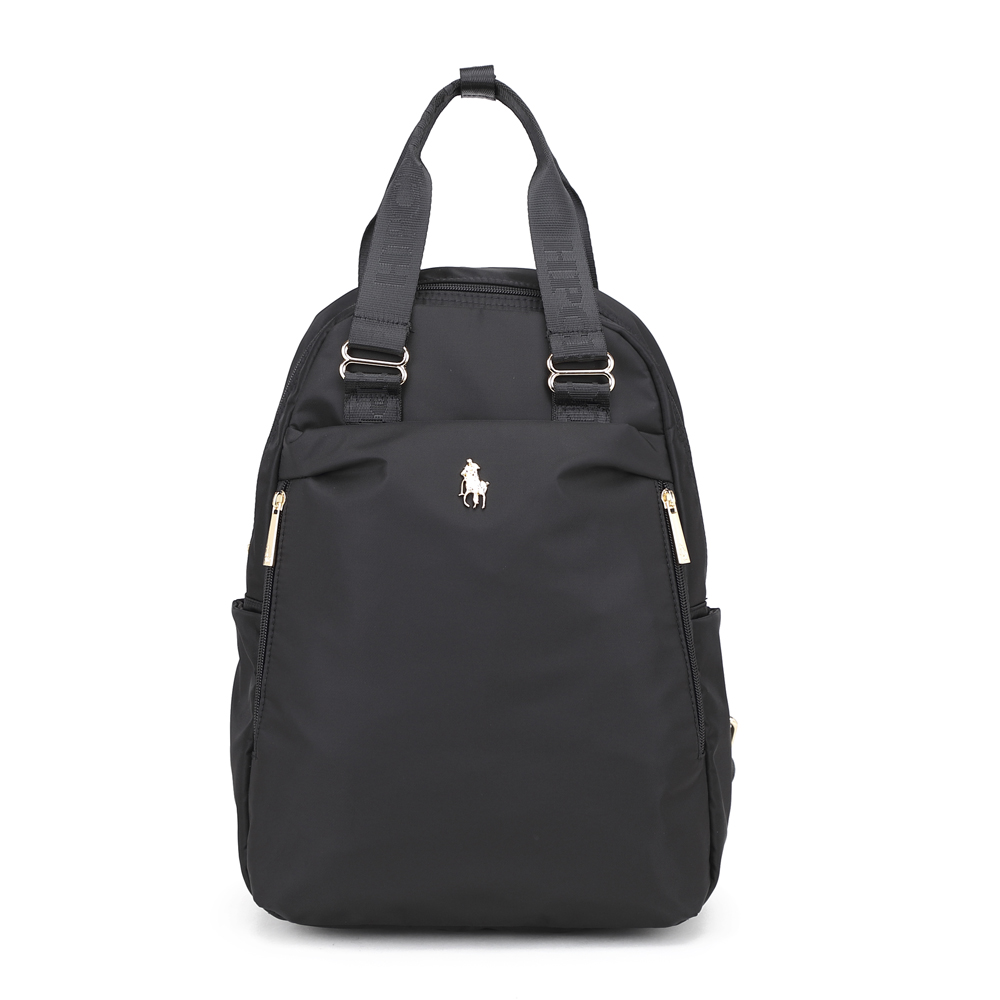 Mochila Backpack para Dama HPC Polo Satinado color Negro