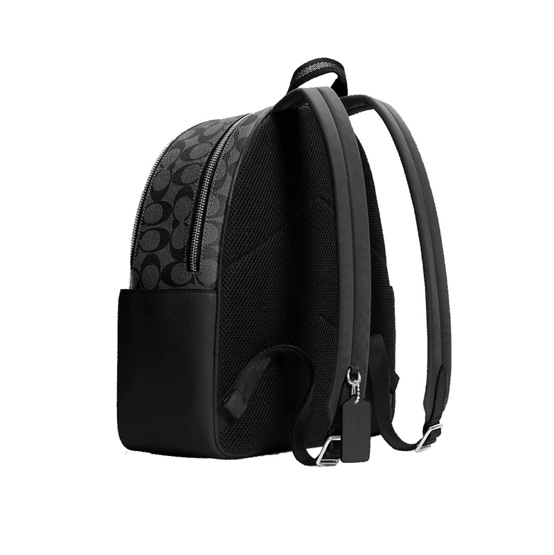 Foto 3 pulgar | Mochila Coach Court 5671 Negra para Mujer