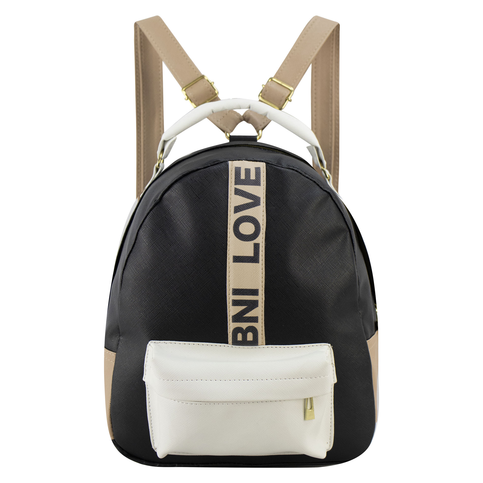 Mochila Negro Dapra Maquillaje Sintético Emma Nueva Imagen para Dama