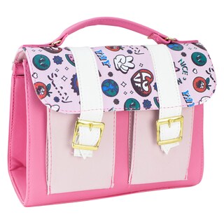 Foto 2 | Mochila Nueva Imagen Rosa Pop Nice Love Sintética Mini Merlina para Niña