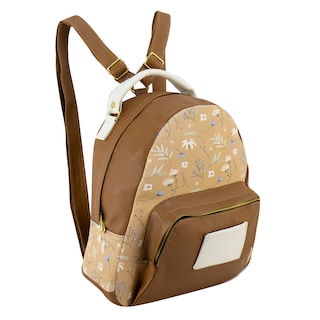 Foto 2 | Mochila Nueva Imagen Camel Flores Sam Sintético Emma para Dama