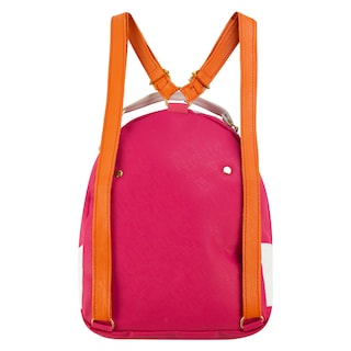 Foto 3 | Mochila Nueva Imagen Fiusha Dapra Naranja Sintético Emma para Dama