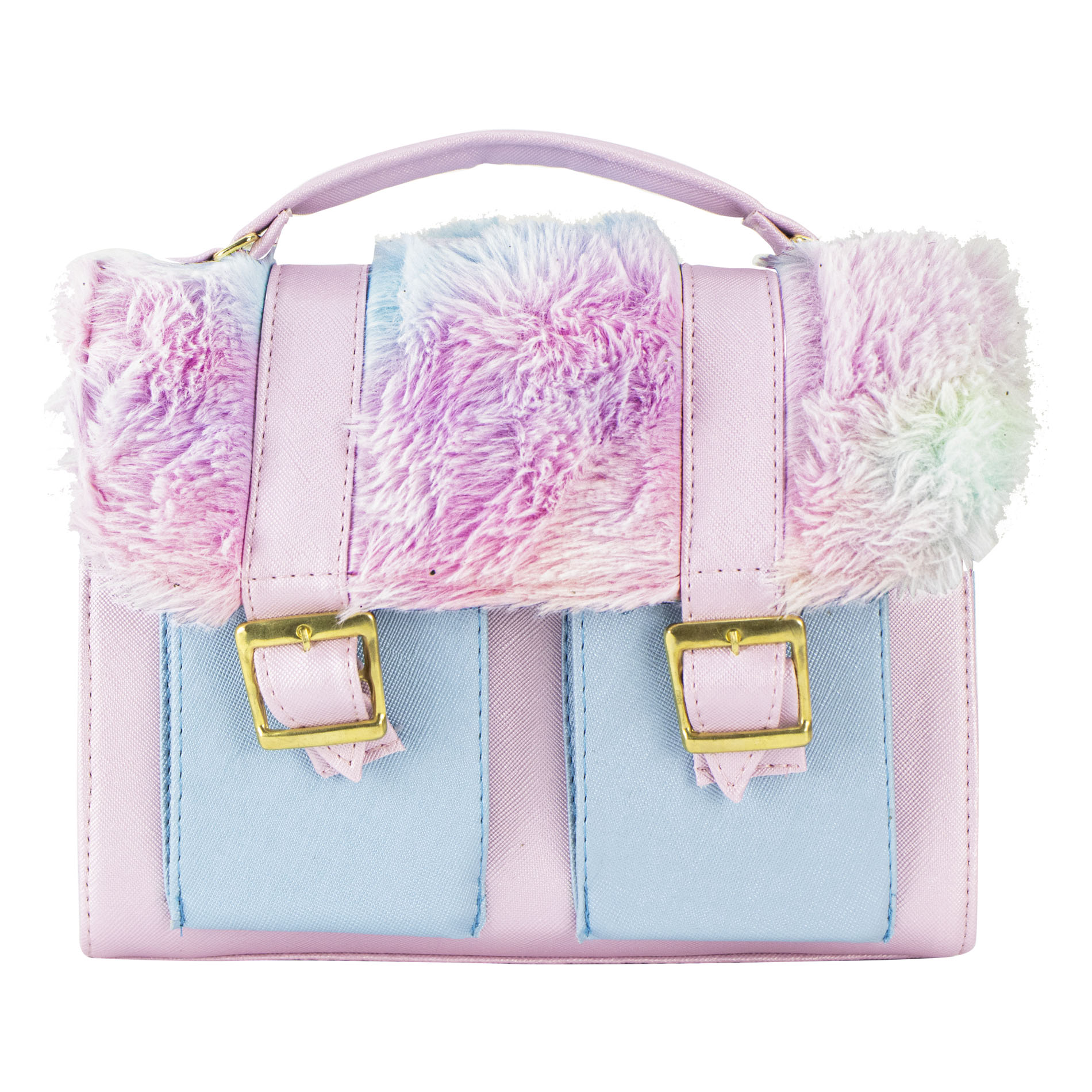 Mochila Nueva Imagen Multicolor Metálico Peluche Textil/Sintético Mini Merlina para Niña
