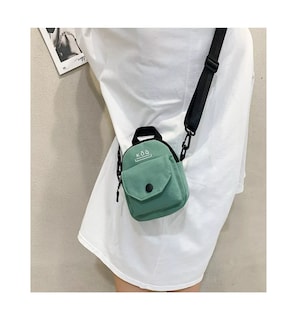 Foto 4 | Bolsos de Lona de Hombro casual color Verde