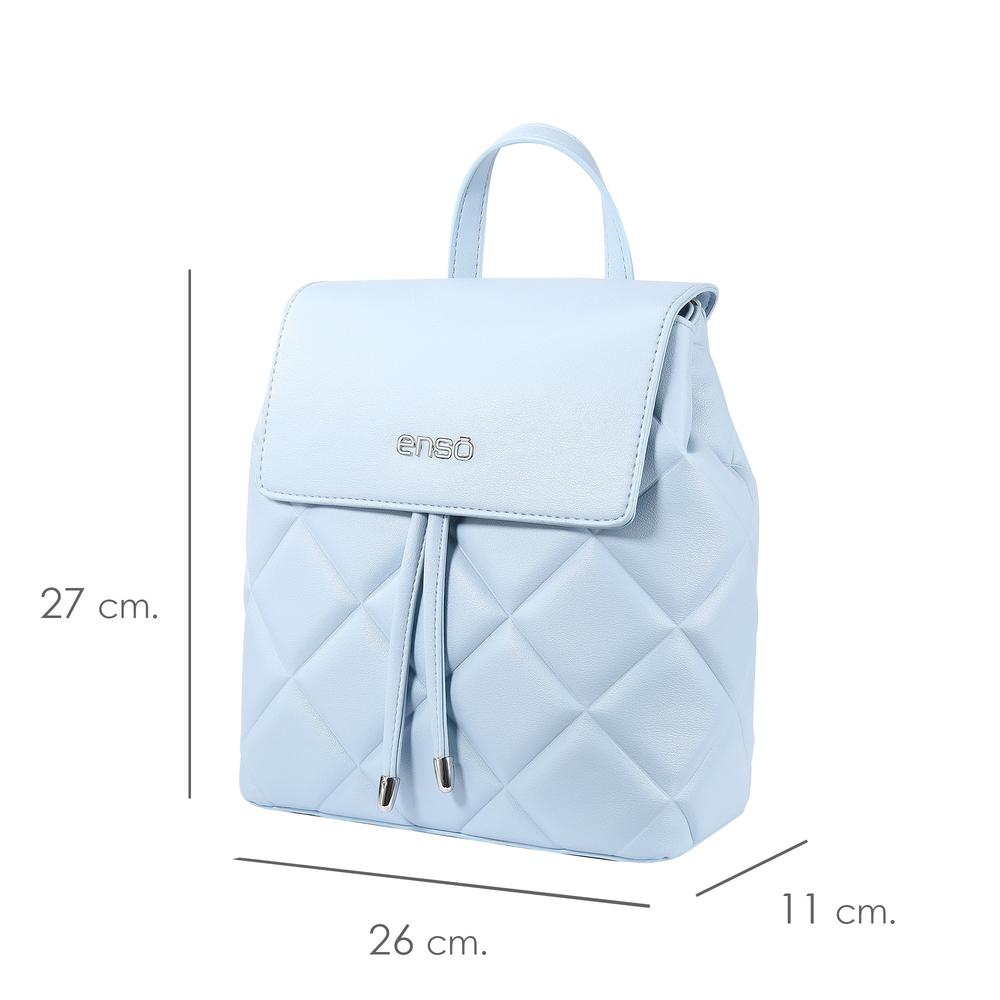 Foto 7 pulgar | Bolsa Backpack Mujer Enso Eb243113bpbl Azul Azul