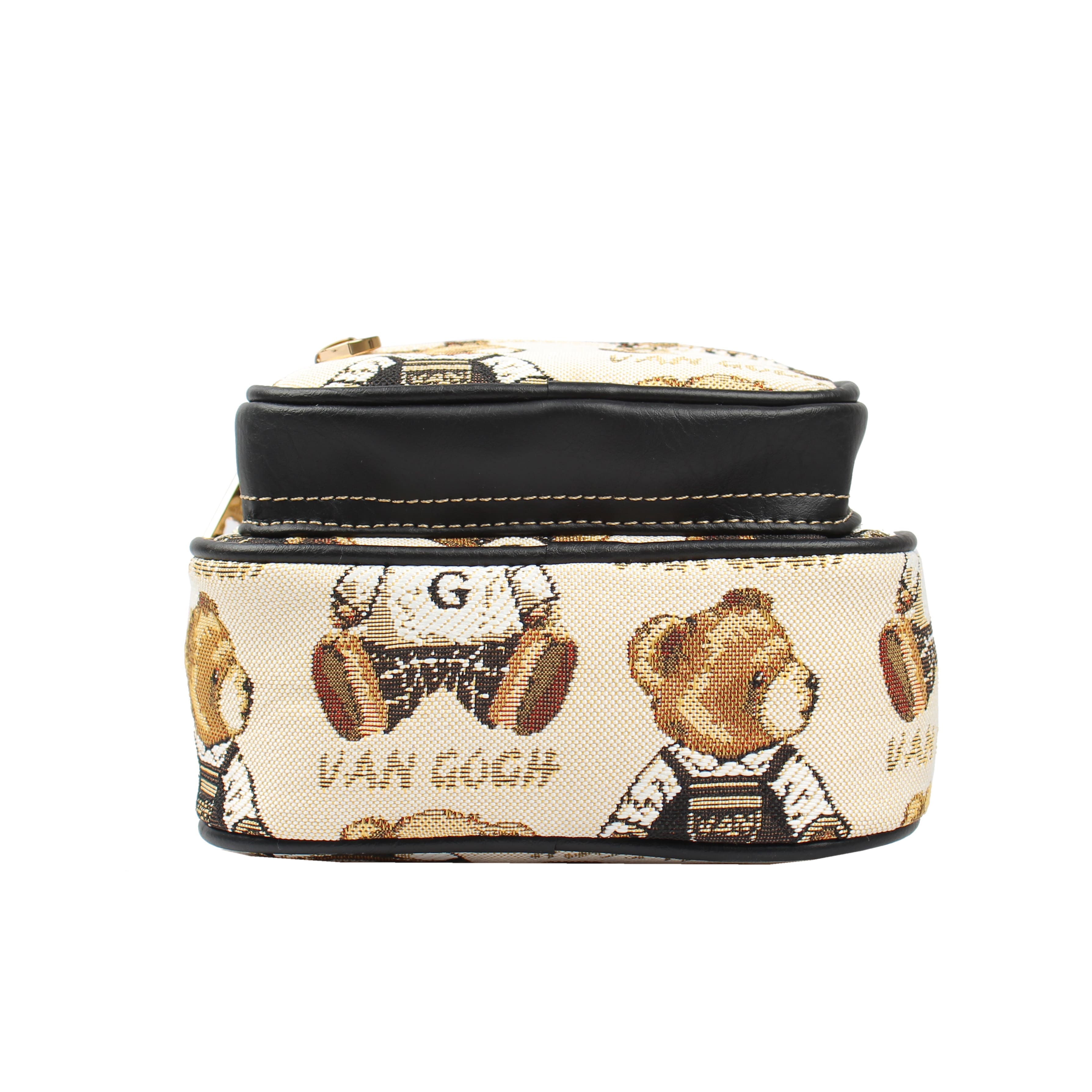 Foto 6 pulgar | Mochila Van Gogh Bear Beige