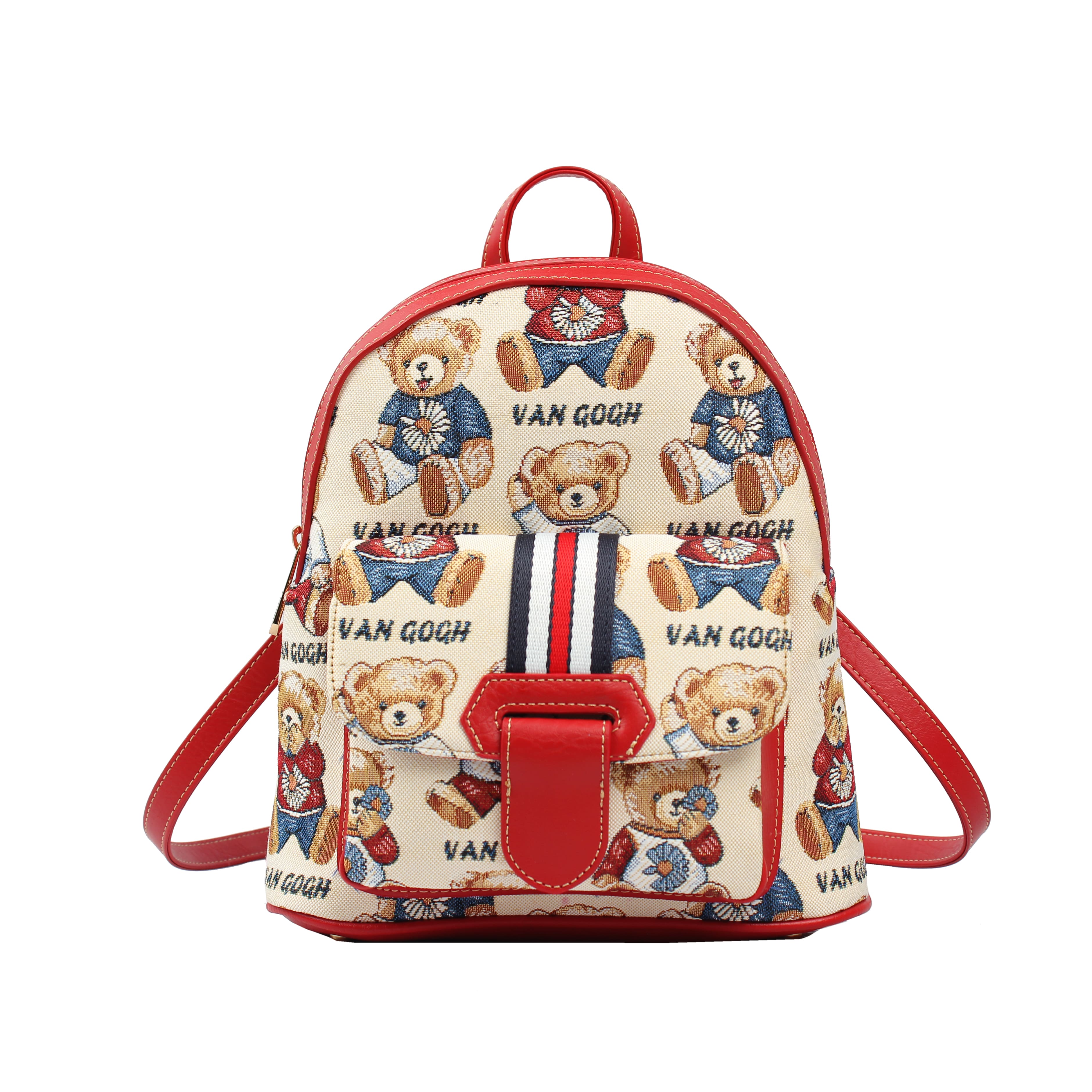 Mini Mochila Van Gogh Bear By Henney Bear V063 Camomile