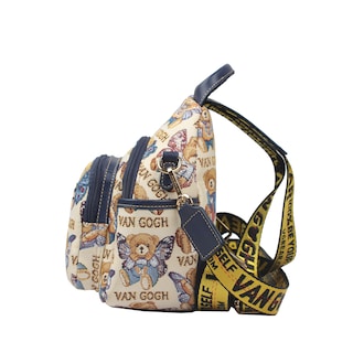 Foto 2 | Mini Mochila Van Gogh Bear By Henney Bear V095 Puzzle Bear
