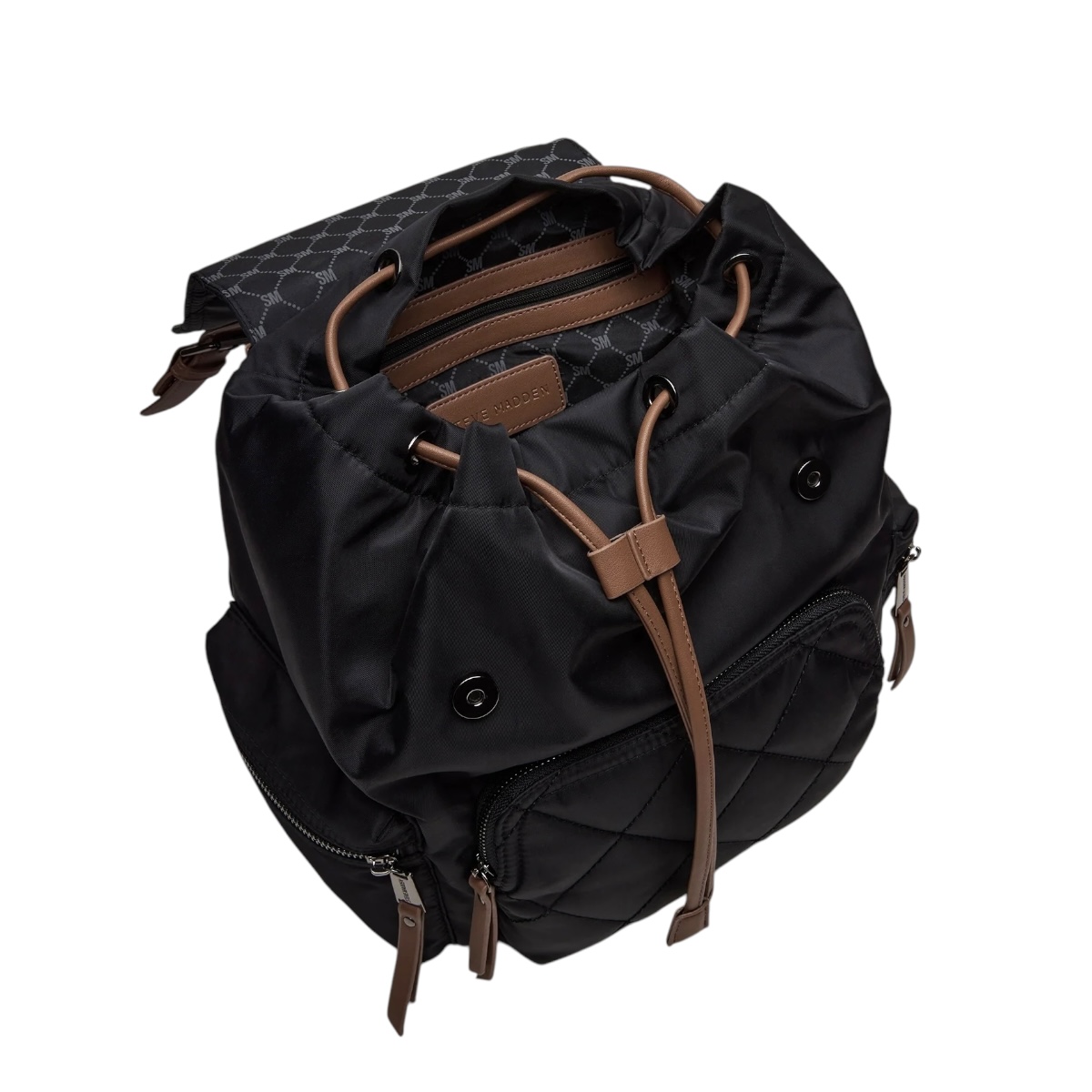 Foto 4 pulgar | Bolsa Tipo Backpack Steve Madden Solly Bag Fabric Black