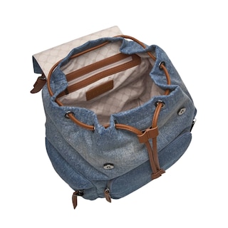 Foto 3 | Bolsa Tipo Backpack Steve Madden Solly Bag Denim Fabric