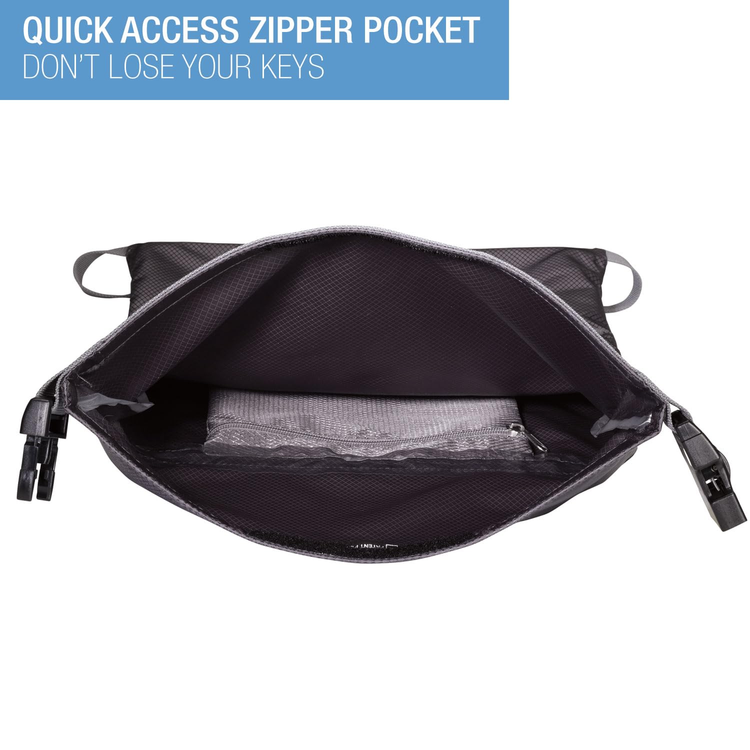 Foto 4 pulgar | Mochila Waterseals Con Cierre Impermeable Negra Lewis N. Clark - Venta Internacional.