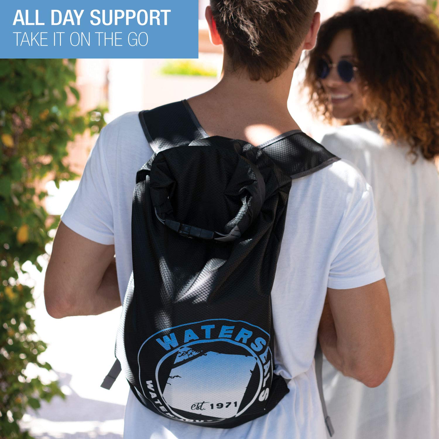 Foto 6 pulgar | Mochila Waterseals Con Cierre Impermeable Negra Lewis N. Clark - Venta Internacional.