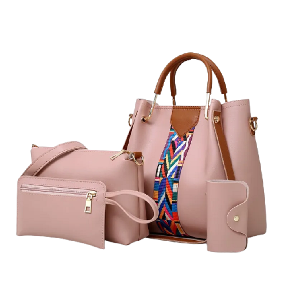 Conjunto de 4 Bolsas para Dama Modernas