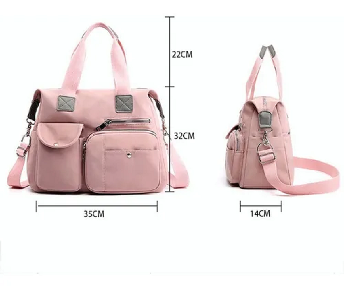 Foto 3 pulgar | Bolso Multifuncional Malubero Urbana para Dama color Rosa