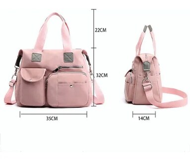 Foto 2 | Bolso Multifuncional Malubero Urbana para Dama color Rosa