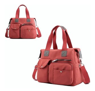Foto 1 | Bolso Multifuncional Malubero Urbana para Dama color Anaranjado