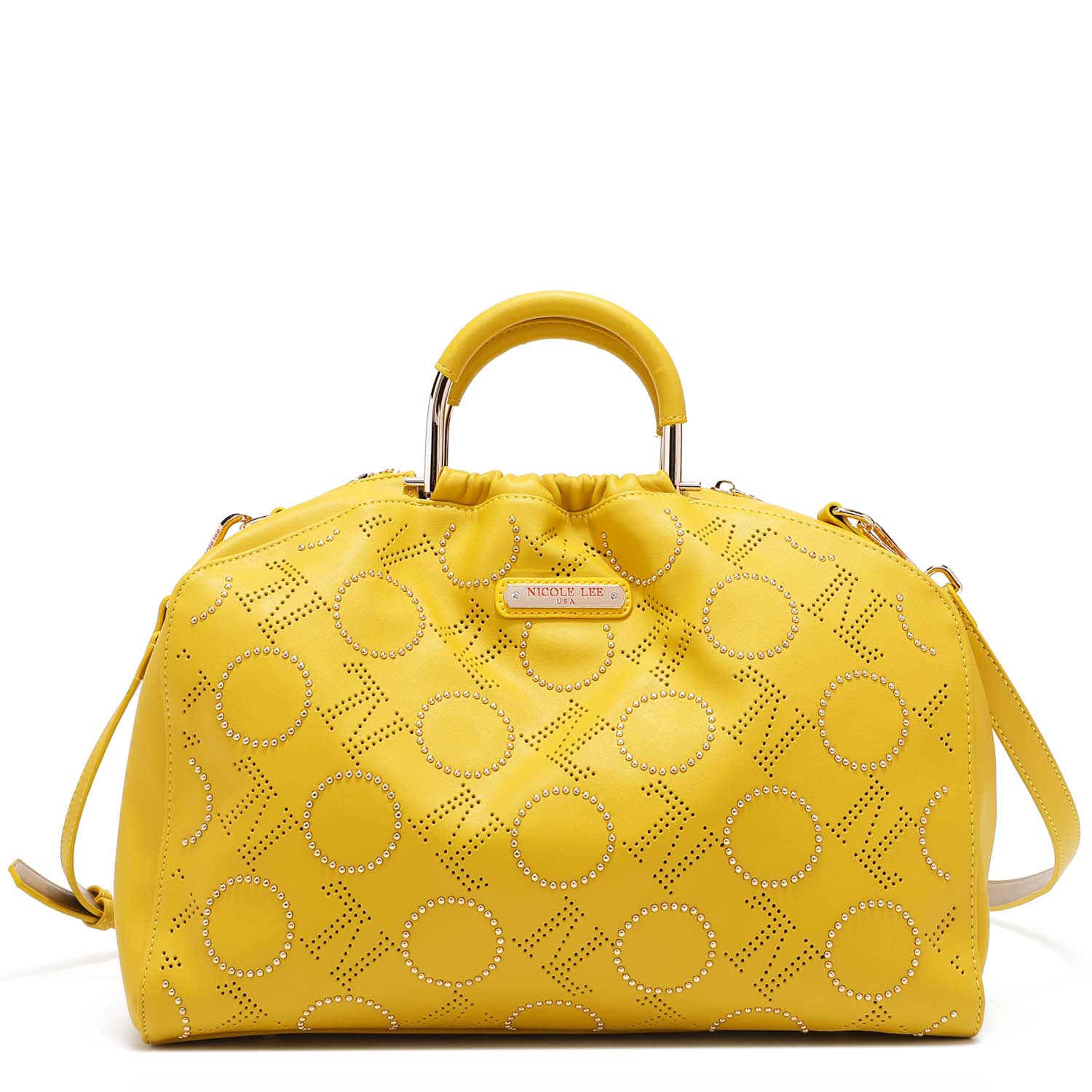 Bolsa Tipo Doctor Nicole Lee Roxie color Amarillo