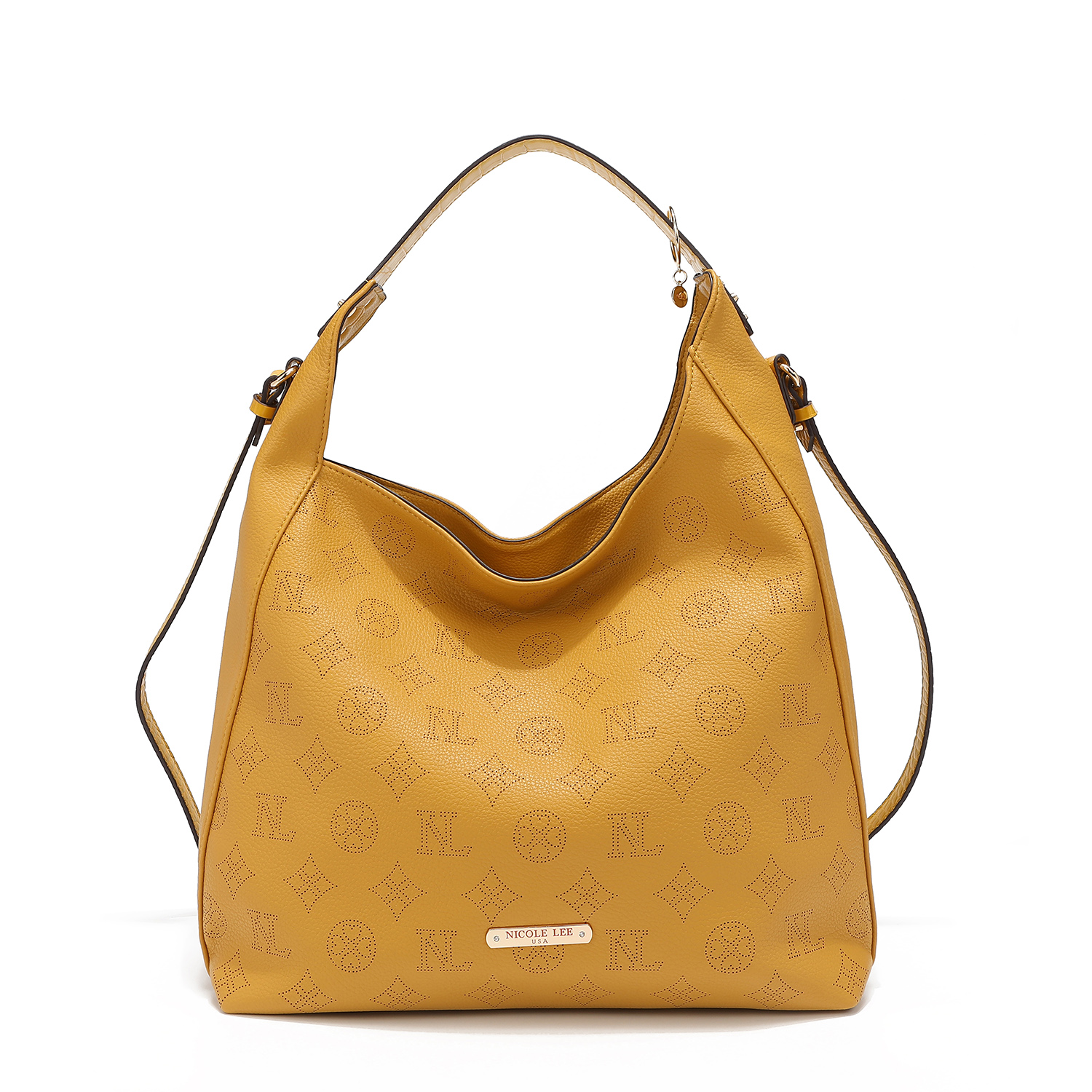 Bolsa Hobo Nicole Lee color Amarillo