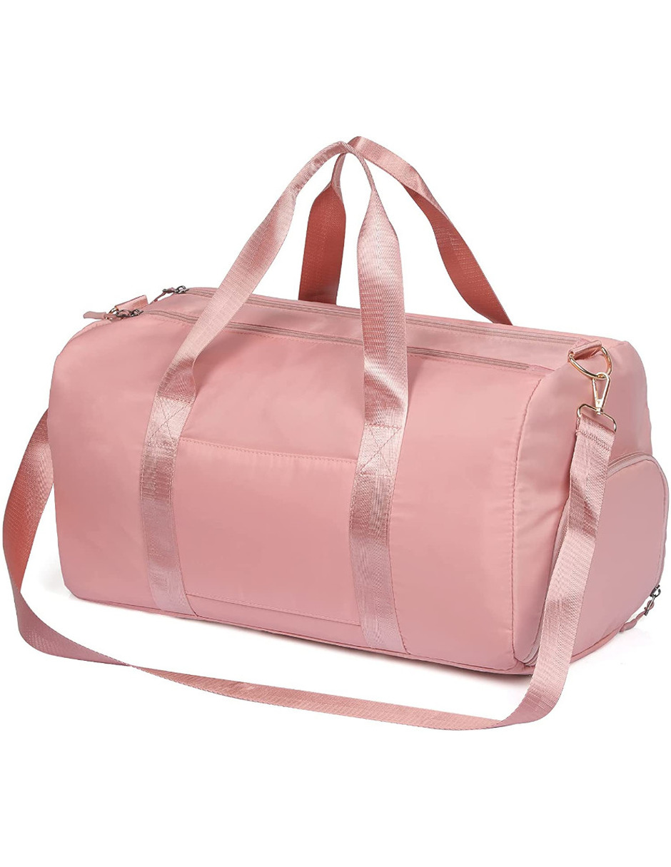 Maleta De Viaje y Deportiva Wk Fitness color Rosa