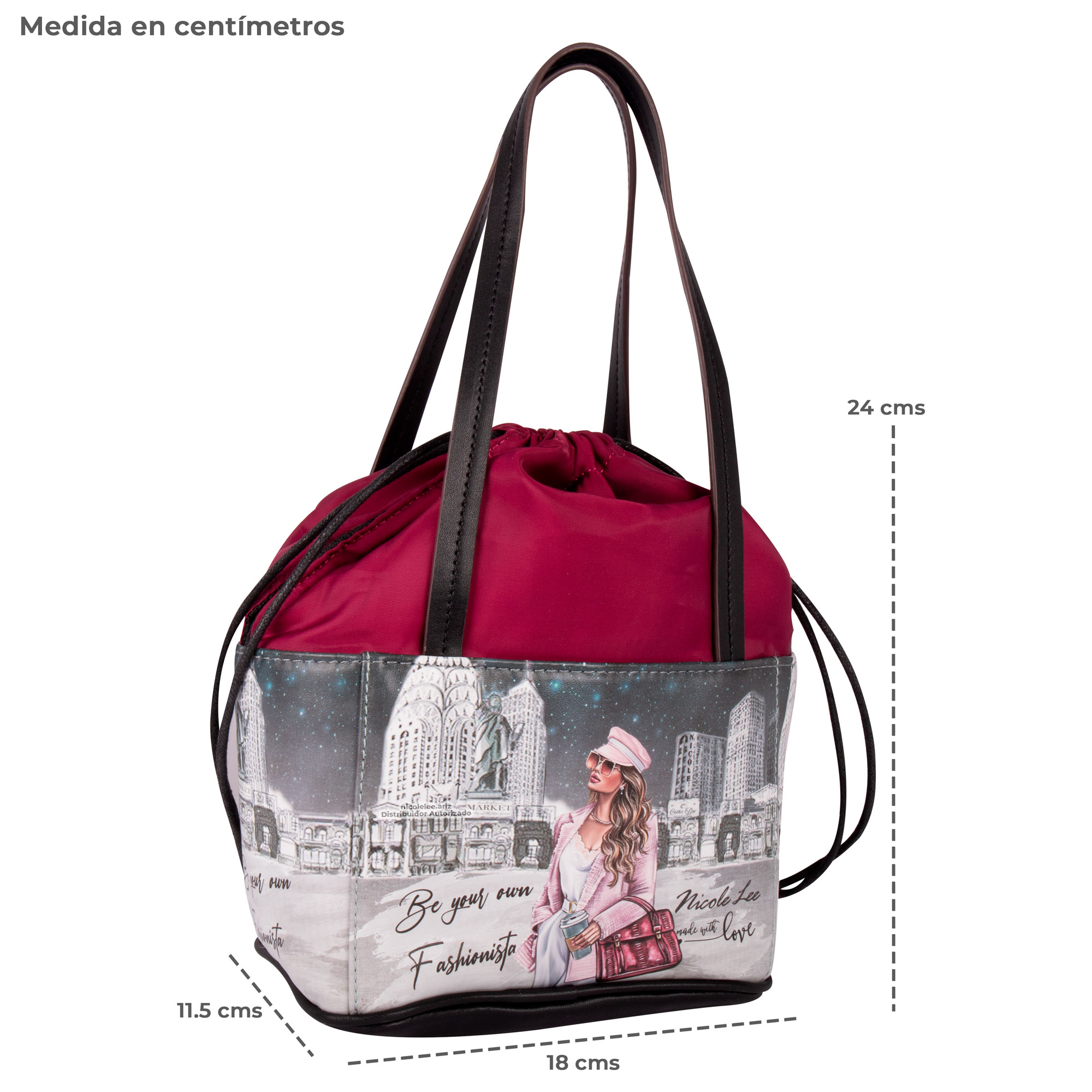 Foto 4 pulgar | Bolsa Multi Selena Marca Nicole Lee Sara Is Soft But Strong