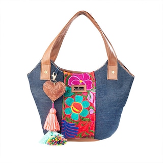 Foto 1 | Bolsa A Ángelozano Diana color Azul