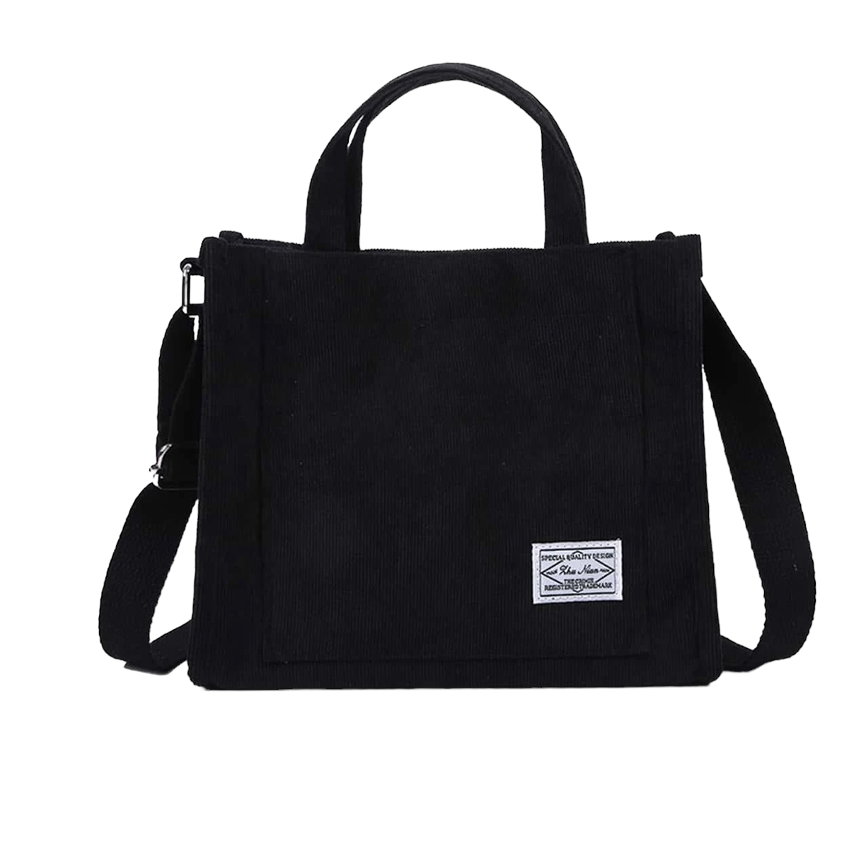 Bolsa de Hombro Genérica color Negro para Mujer