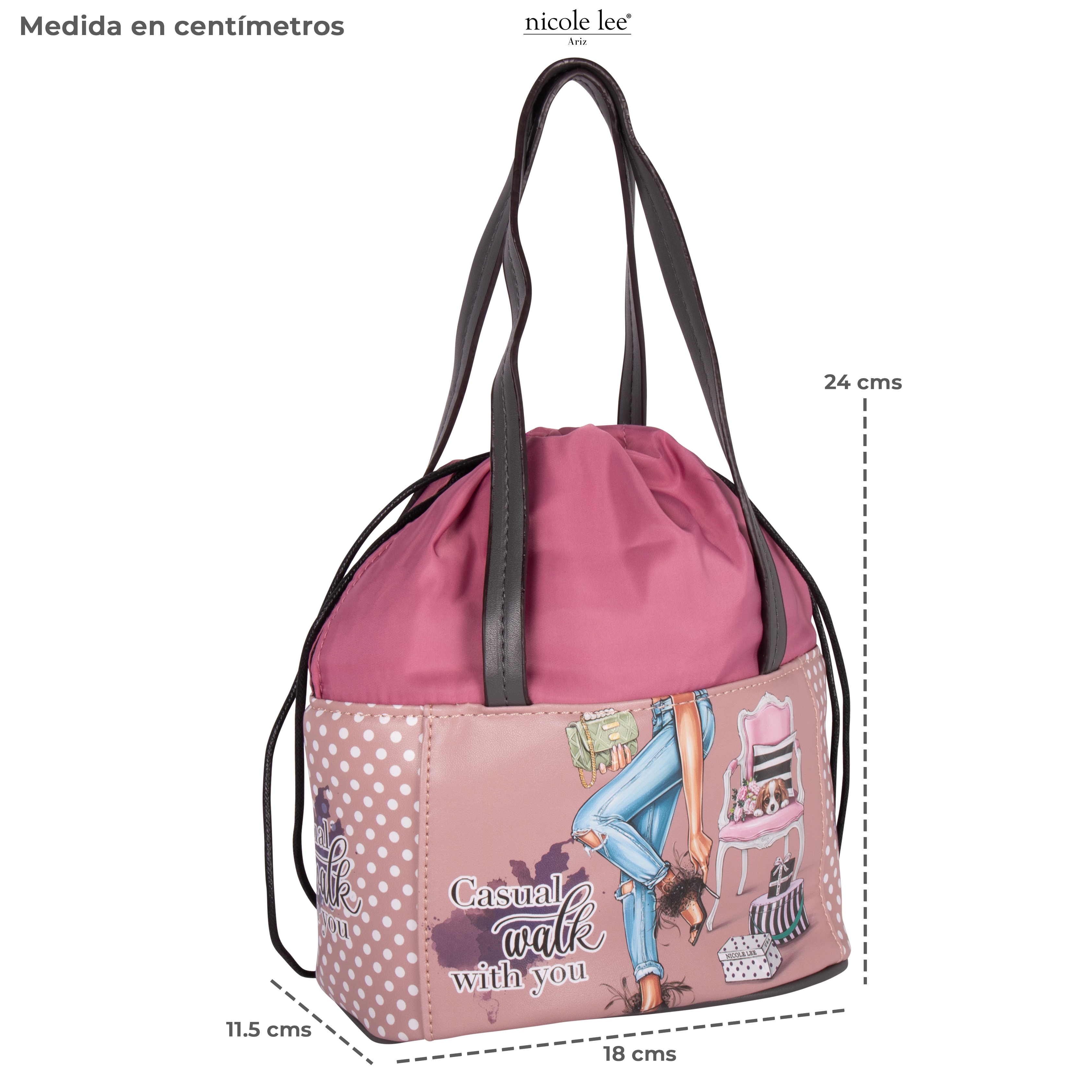 Foto 4 pulgar | Bolsa Nicole Lee Selena para Mujer