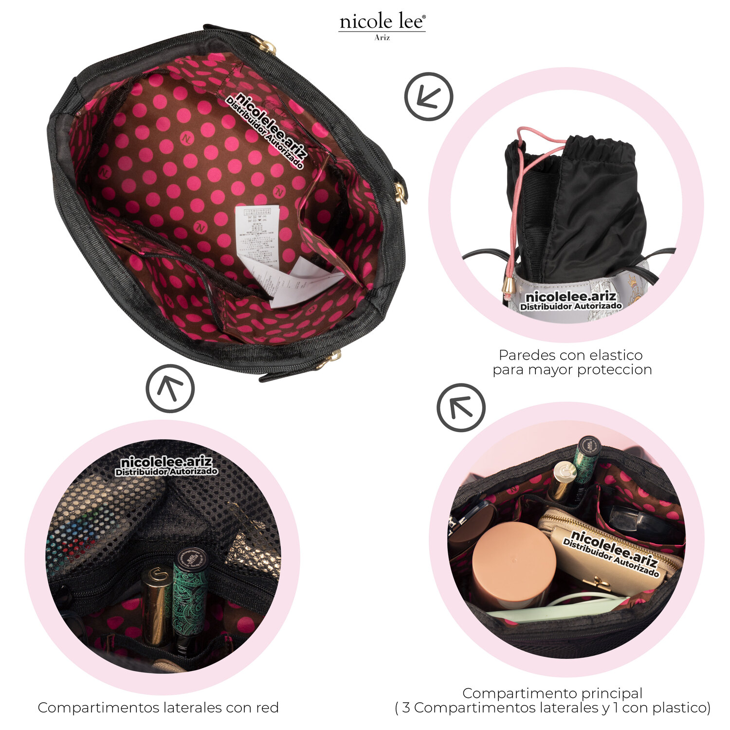 Foto 4 pulgar | Bolsa Multi Nicole Lee Selena Dreaming The City