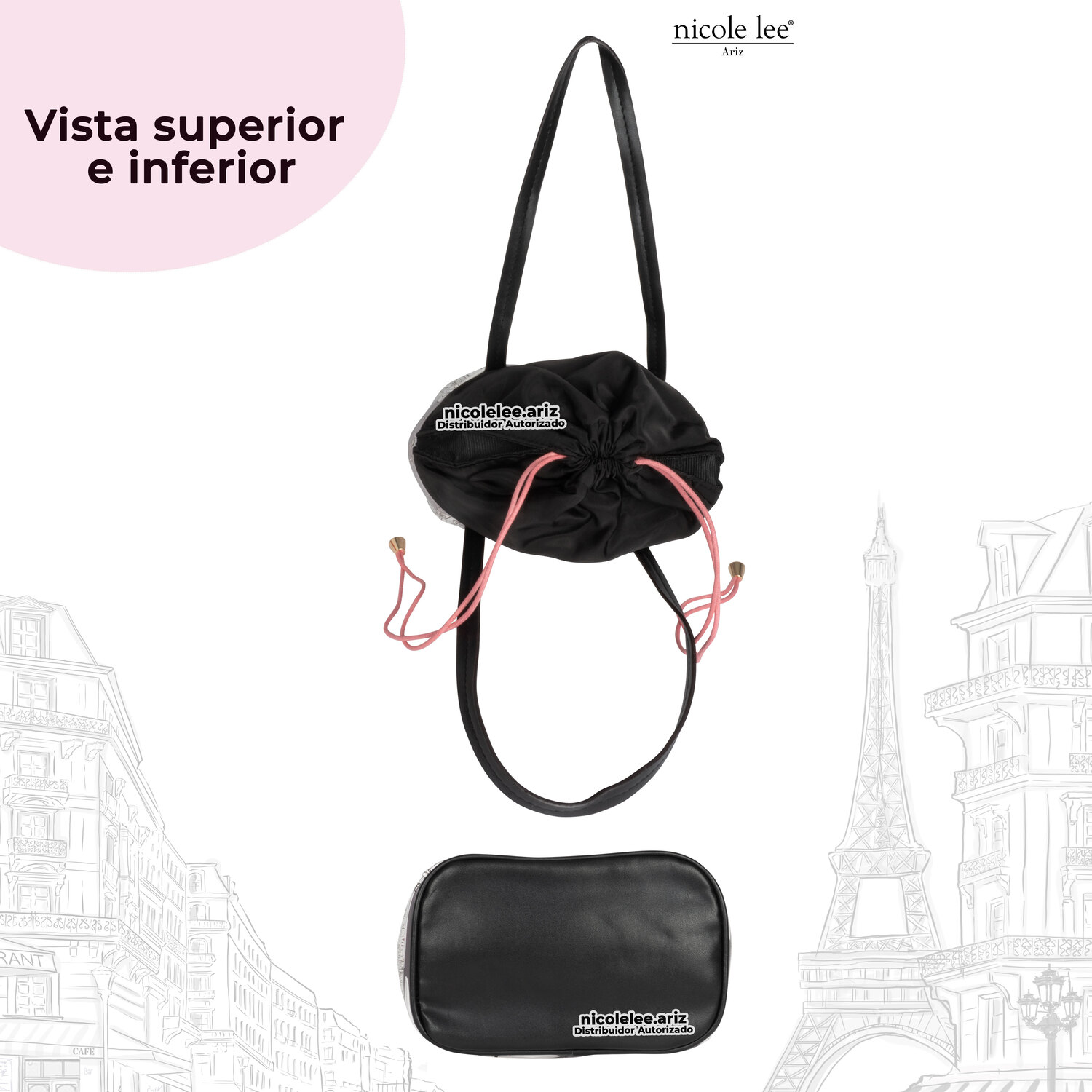 Foto 5 | Bolsa Multi Nicole Lee Selena Dreaming The City