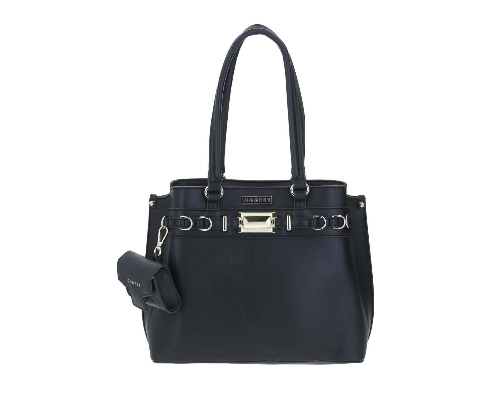 Bolsa Gorett Rennit color Negro para Mujer $1,599