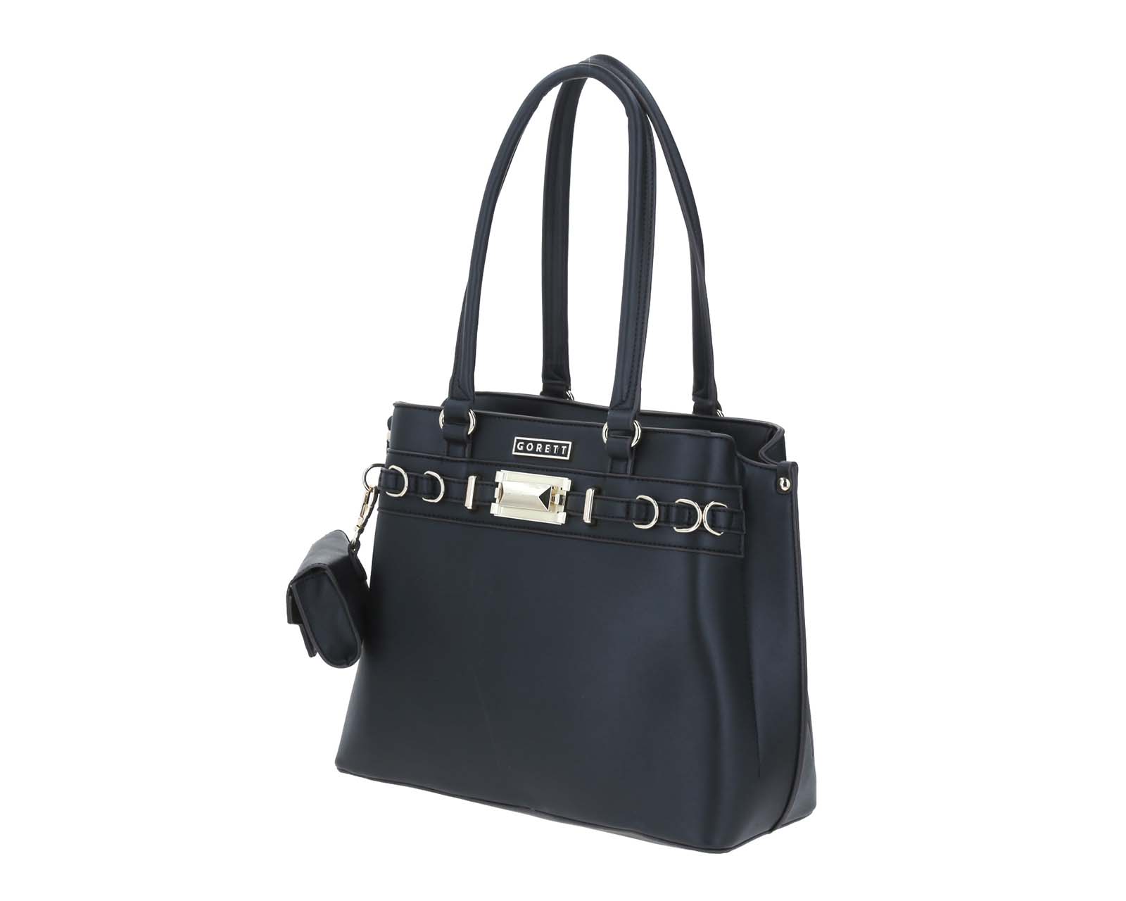 Foto 2 | Bolsa Gorett Rennit color Negro para Mujer