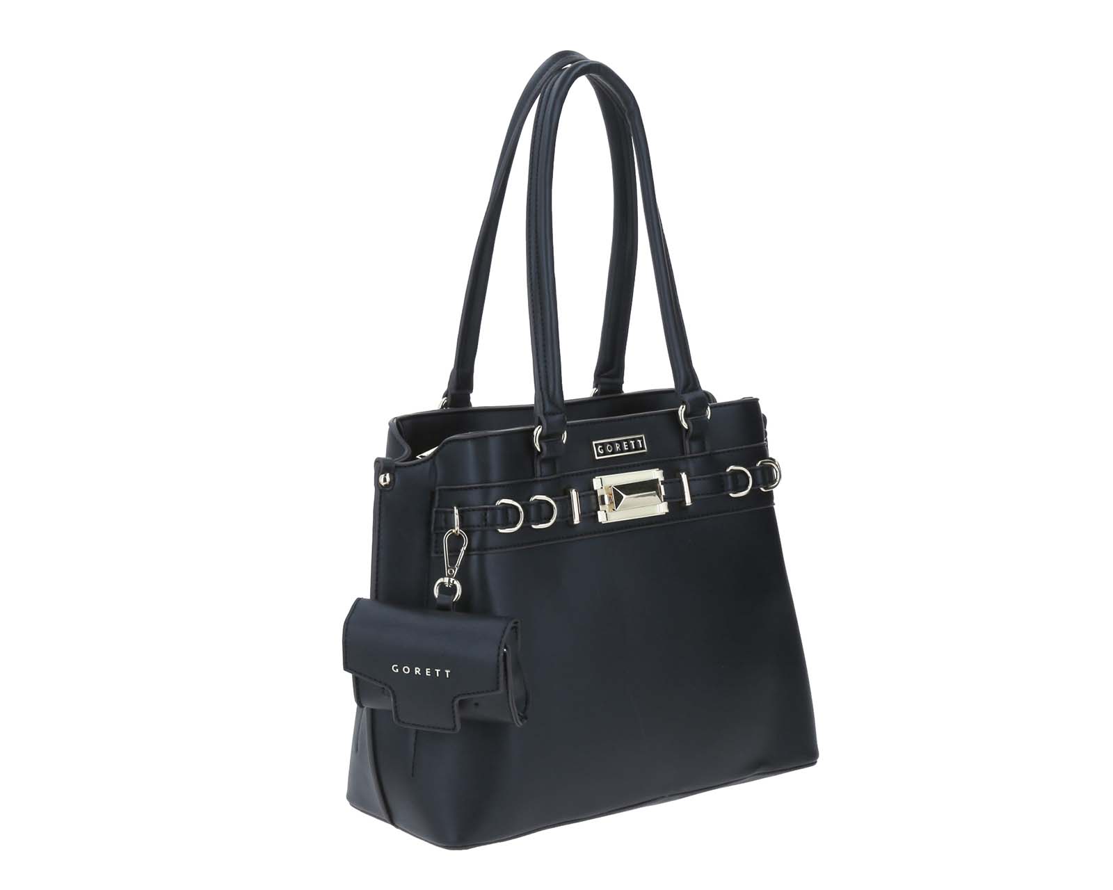 Foto 7 | Bolsa Gorett Rennit color Negro para Mujer