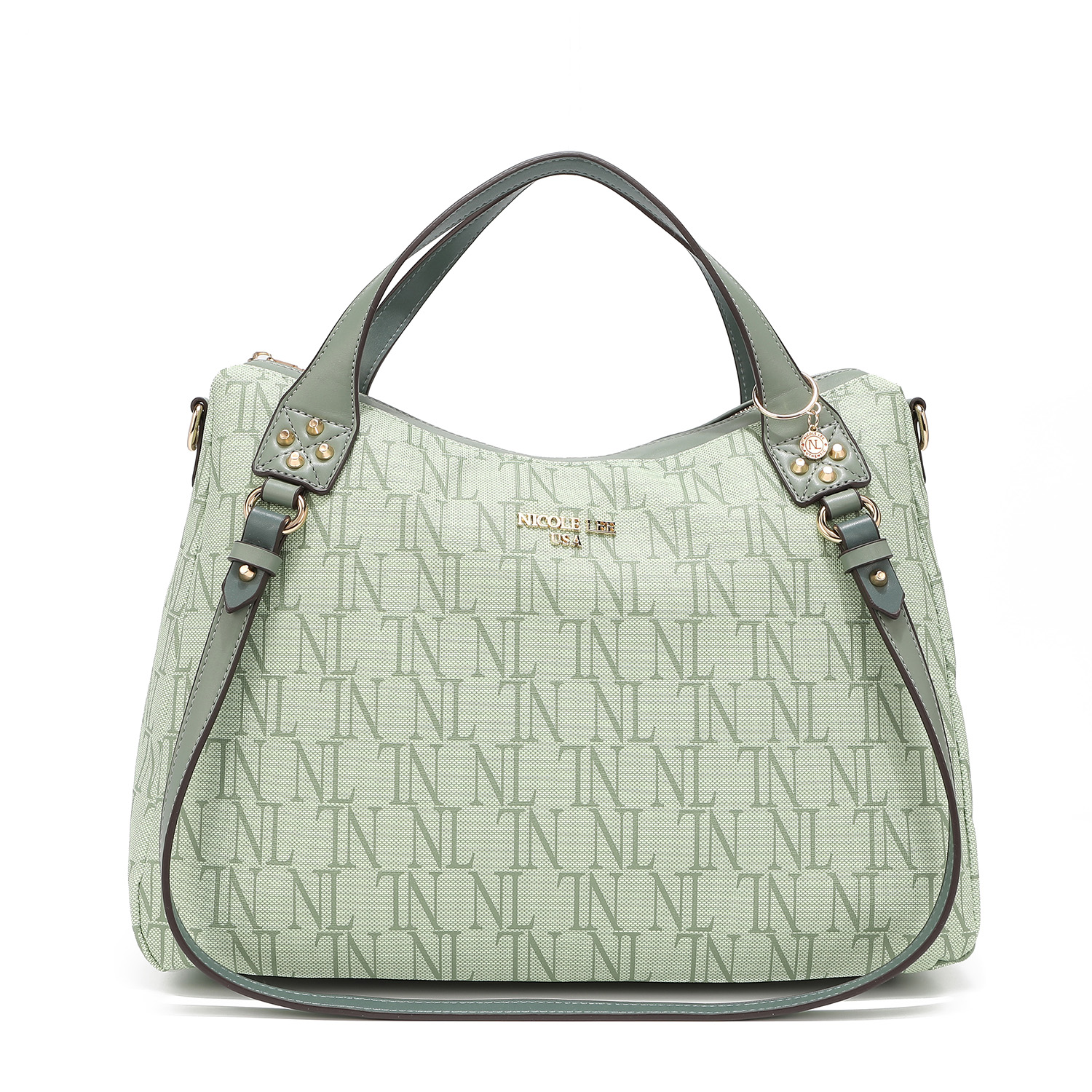Bolsa Hobo Nicole Lee Tatiana color Verde