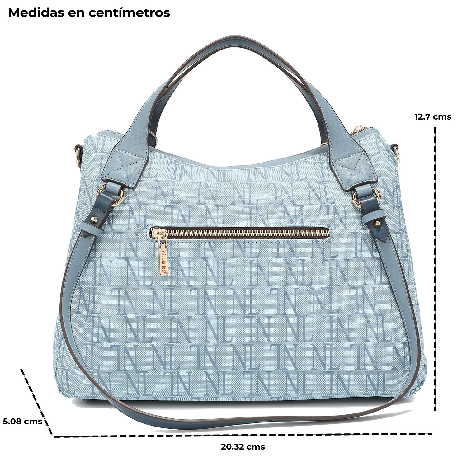 Foto 4 | Bolsa Nicole Lee Tatiana color Azul para Mujer